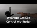 Wearable Gesture Recognition with Near-Field Radar