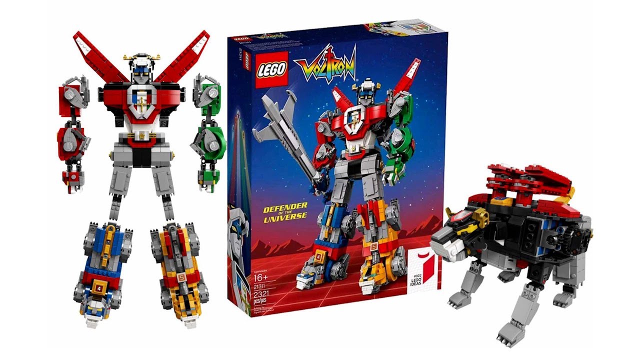 Voltron Set Builds Itself! YouTube