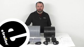 Review of Caliber Boat Trailer Parts - Bunk Wrap Kit Boat Trailer 2 x 6 x 16 Black - CA78AJ