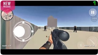Shooting Sniper In Police Officer Car Chase Game Android Gameplay Minute Gameplay screenshot 1