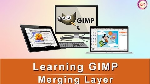 Learning GIMP: Merging Layers