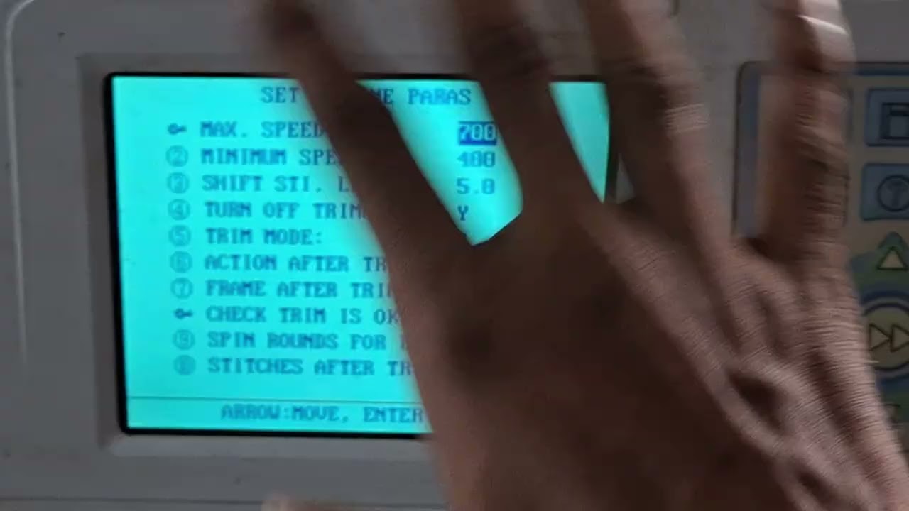 How to set embroidery machine computer || Embroidery Machine monitor setting kaise kare