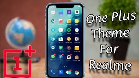 One Plus Theme For Realme & Oppo | Tema Realme | OxygenOS