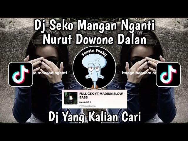 DJ SEKO MANGAN NGANTI NURUT DOWONE DALAN - DJ KALAH BY MADIUN SLOW BASS VIRAL TIKTOK 2024 !! class=