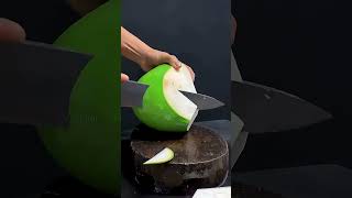 coconut cutting Satisfying Video 📸🥥✂️📷
