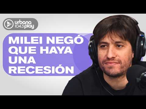 Milei asegura que no hay recesión: "Hay una desaceleración del ritmo de expansión" #Perros2026