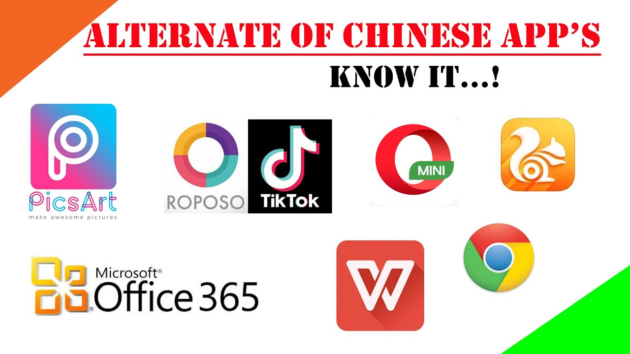 ALTERNATIVE of Chinese Mobile Application| Enhance Privacy| 53 Chinese App Alternatives| Indian App
