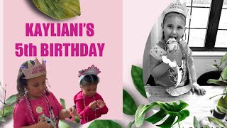 Kayliani’s 5th Birthday | DIY GIRL SPA DAY (PART ONE)