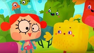 Четверо в кубе - развивающий мультфильм для детей - все серии сразу - сборник серий 1-5