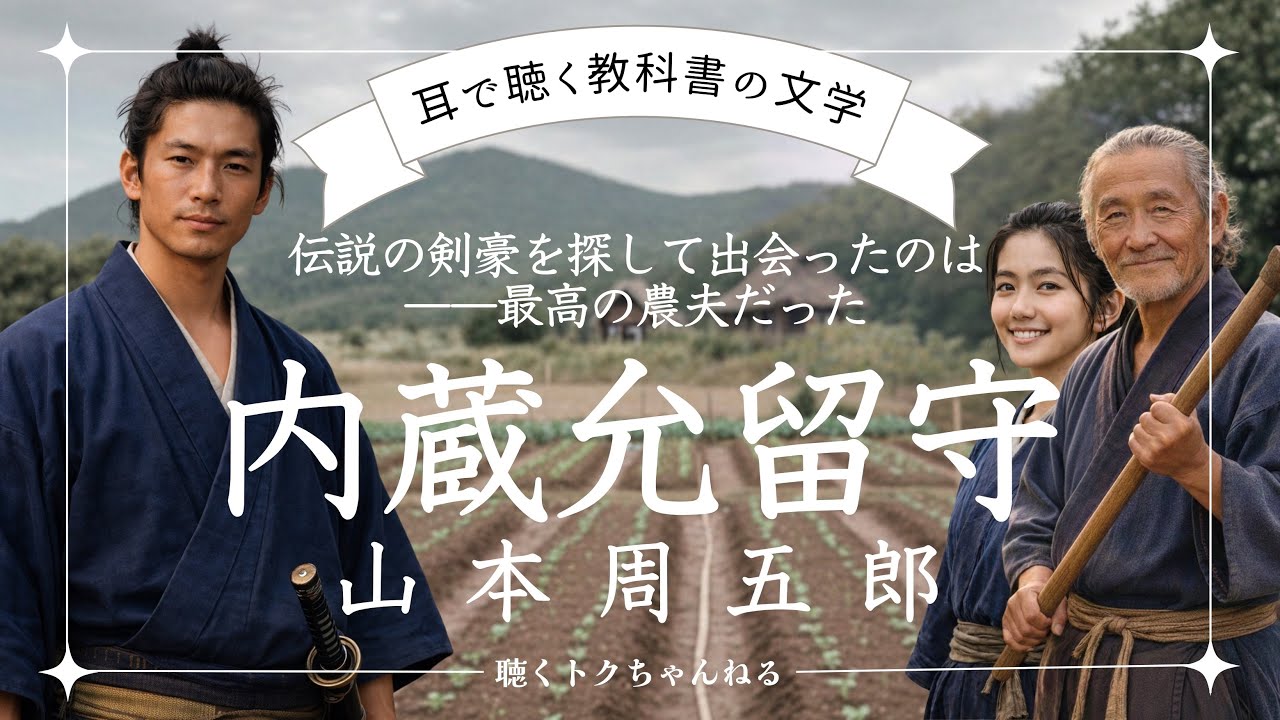 【朗読】内蔵允留守(くらのすけるす) 山本周五郎 | 伝説の剣豪を訪ね、最高の師と出会う物語【耳で聞く教科書の文学】