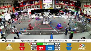 Quarterfinal 7 - 2022 ISR District Event #2