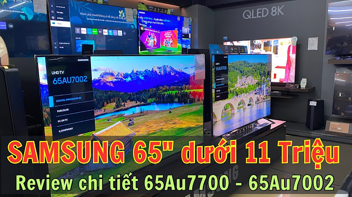 Đánh giá tivi led samsung 65 inch 4k ua65mu6500