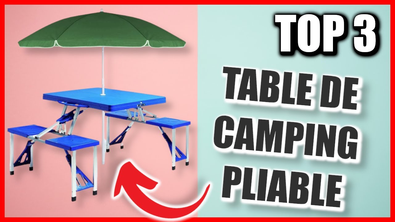 Surpass - Table De Camping Pique-nique Pliante - 4 Personnes