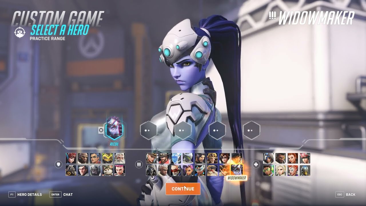 The best custom game modes to practice Widowmaker headshots in