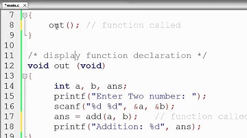 125. Nesting of Function in C Programming (Hindi)