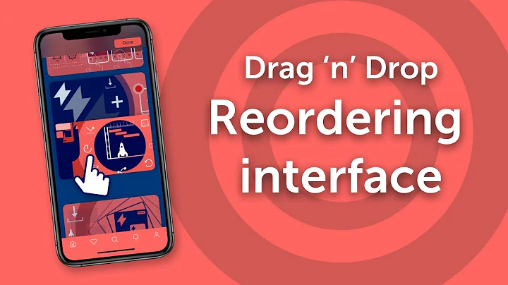 How to create a drag and drop reordering interface in ProtoPie