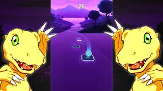 Digimon Theme Song - Tiles Hop 3 [DOWNLOAD] screenshot 4