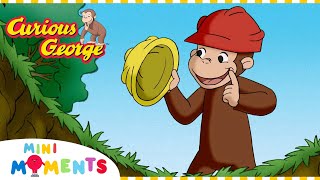 How Deep can George Dig?  | Curious George | Compilation | Mini Moments