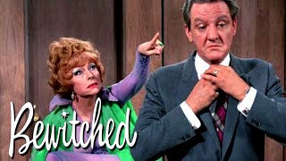 Endora Helps Darrin With A Client | Bewitched