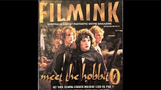 Filmink Movie Magazine - The Lord Of The Rings Cover - 2001 Australia