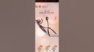 Draw 2 Save 3 #android #game Level 33 #draw2save #gameplay #trending #shorts #trendingshorts