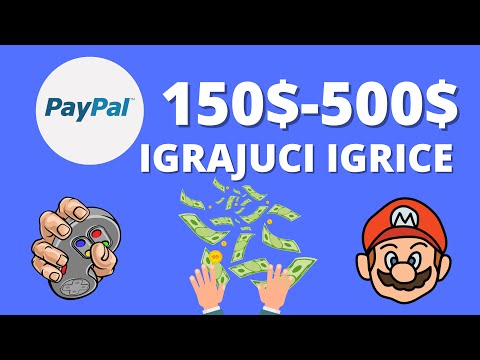 Video: Kako zaraditi novac na paypalu igrajući igrice?