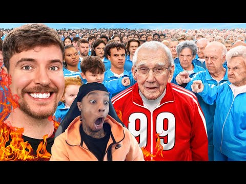 Flightreacts To Mrbeast Ages 1 - 100 Decide Who Wins 250,000!