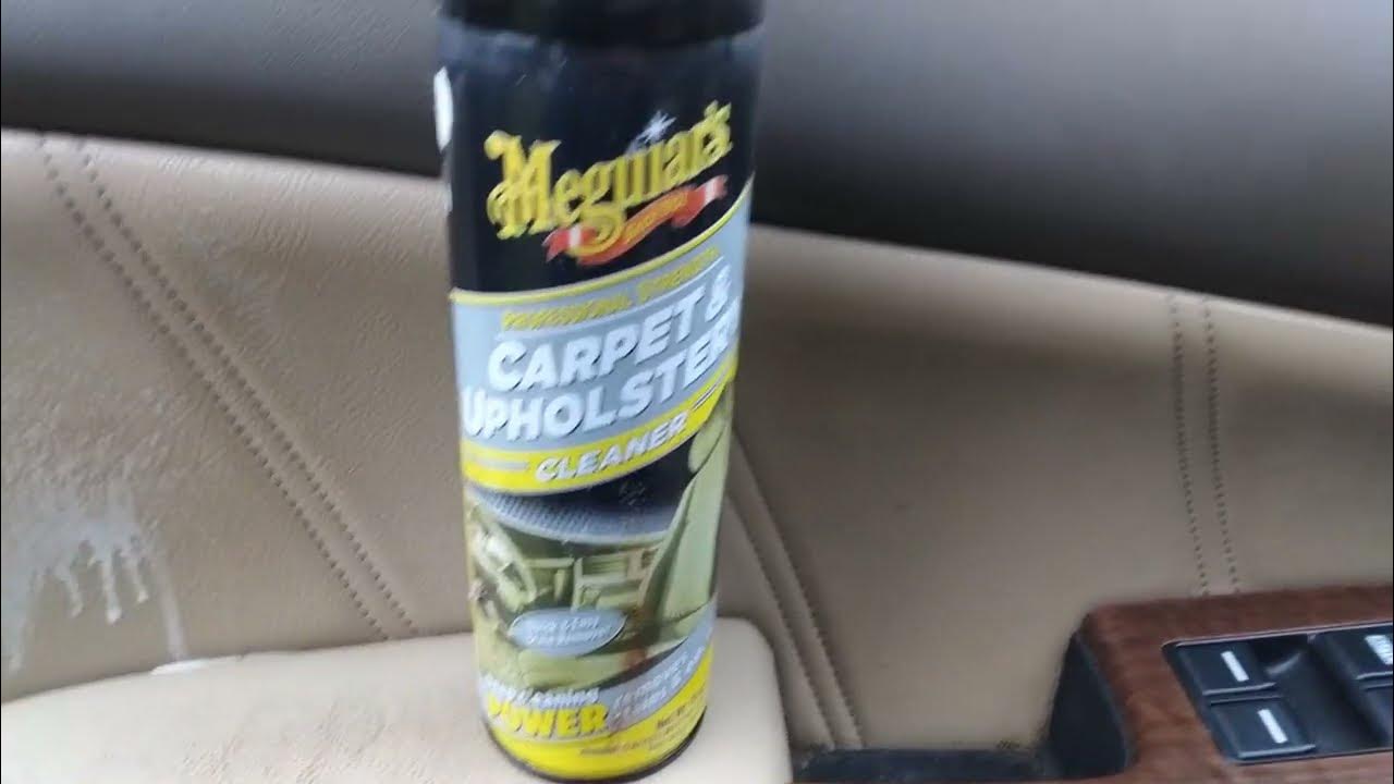 meguiar's carpet & upholstery cleaner makes door panels look new again YouTube