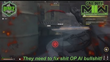what the heck is this broken OP Ai in DMZ Ashika island! - COD: MW2