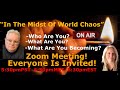 How To Survive In A World Of Chaos After Coming Out Of The Cult? Who Are You?  8 12 22 Podcast/Zoom