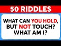 50 Mind-Blowing Riddles That Will Test Your IQ! 🧠