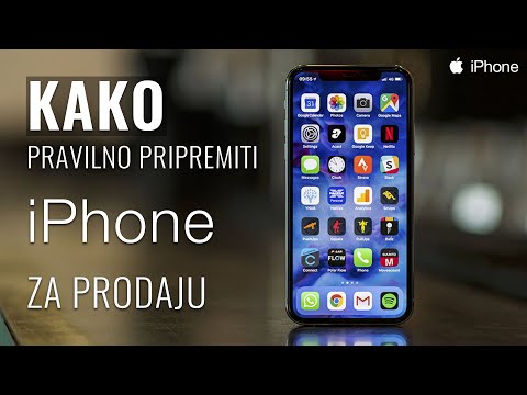 iPhone | PRIPREMA ZA PRODAJU | Brisanje svih podataka