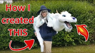 How I Built a Large Dragon Puppet (and you can too!)