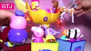 Peppa Pig Train Toy - Peppa Pig Having Fun On Grandpas Train