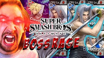 BOSS RAGE: CLOUD VS SEVEN Lv.9 SEPHIROTH