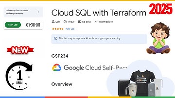 Cloud SQL with Terraform | GSP234