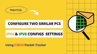 Cisco Packet Tracer Tutorial for Beginners | Ping Test with IPv4 &amp; IPv6 | Connect Two PCs