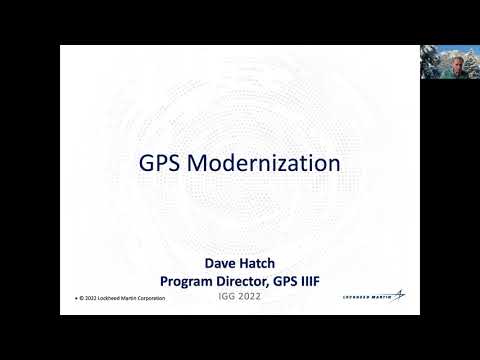 IGS 2022 Virtual Workshop Keynote 3  - Dave Hatch (Lockheed Martin)