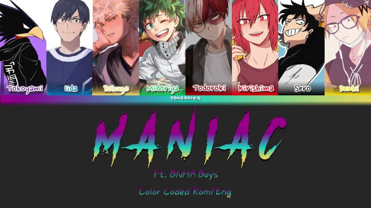 STRAY KIDS - MANIAC ft. BNHA Boys