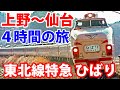 在来線特急で東京→仙台を走破 東北本線の特急「ひばり」