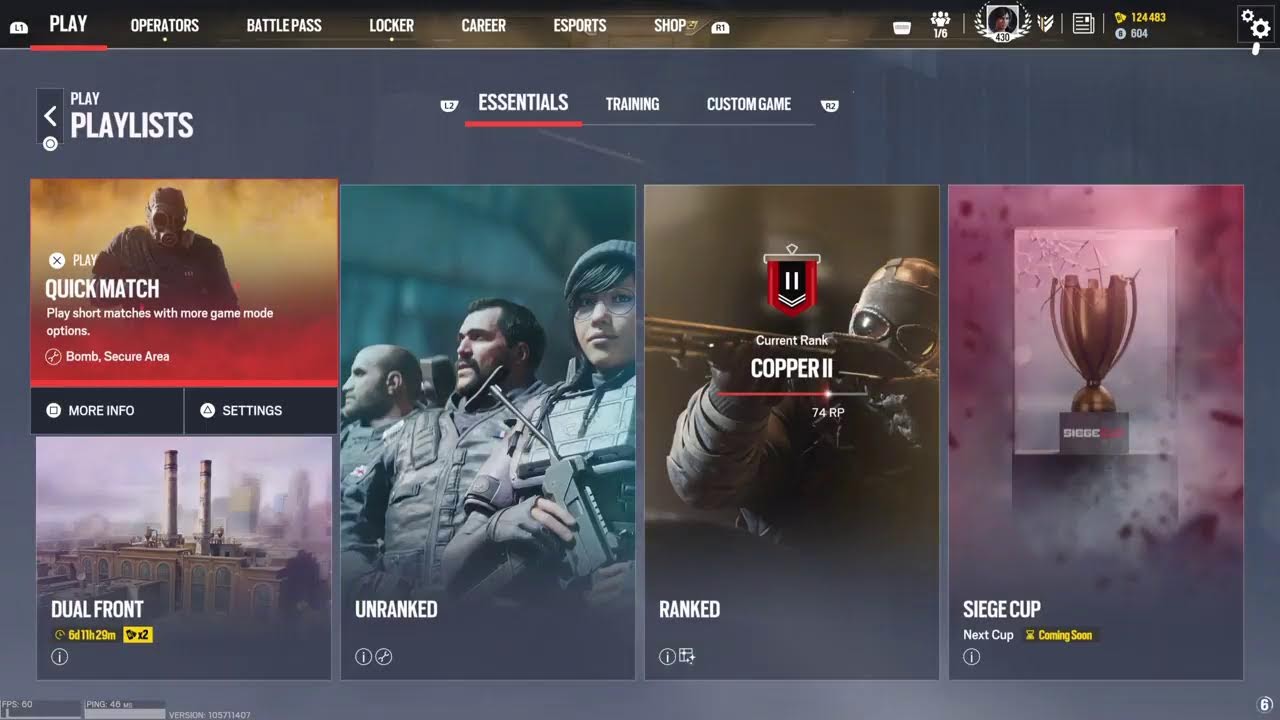 Rainbow Six Siege Ranked GamePlay part 21🥰 - YouTube