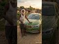 dadaji crafted his bmw car 🚗 from Bamboo streak and palm leaves #shorts #treading #bmw