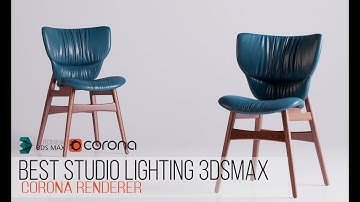Best Studio Lighting - Corona Renderer & 3dsmax ( Photorealistic Rendering ) + Free Scene