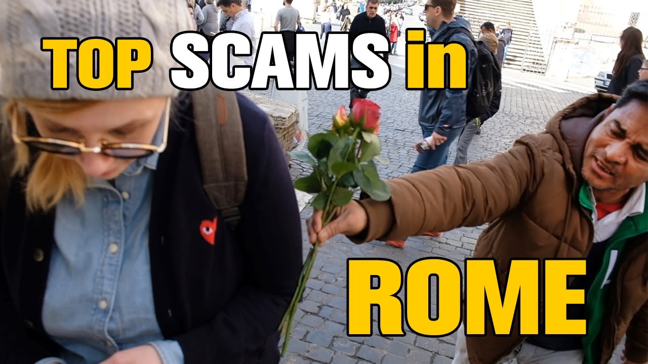 rome tourist scams