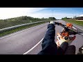 KTM 250 Wheelie Tank Slapper &amp; Crazy Dude Packing Heat