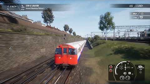 Train Sim World 2 - How to create and drive your own scenario in the designer - London Bakerloo Line