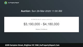 839B Hampton Street, Brighton VIC 3186 | AuPropertyReport.Com