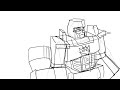 Optimus Prime vs Megatron Animation