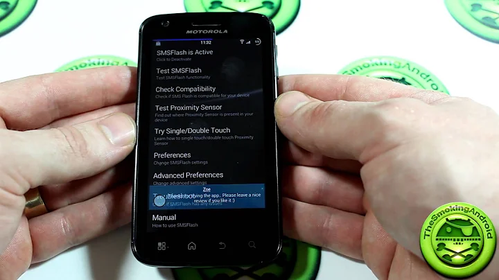 SMSFlash For Android App Review - Messaging App