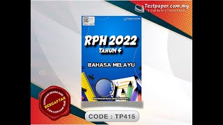 RPH 2022 - BAHASA MELAYU SK TAHUN 4 (TS25)